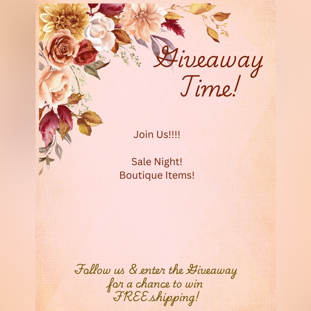 FREE GIVEAWAY